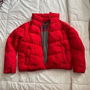 Abercrombie puffer coat ✨SOLD on Depop